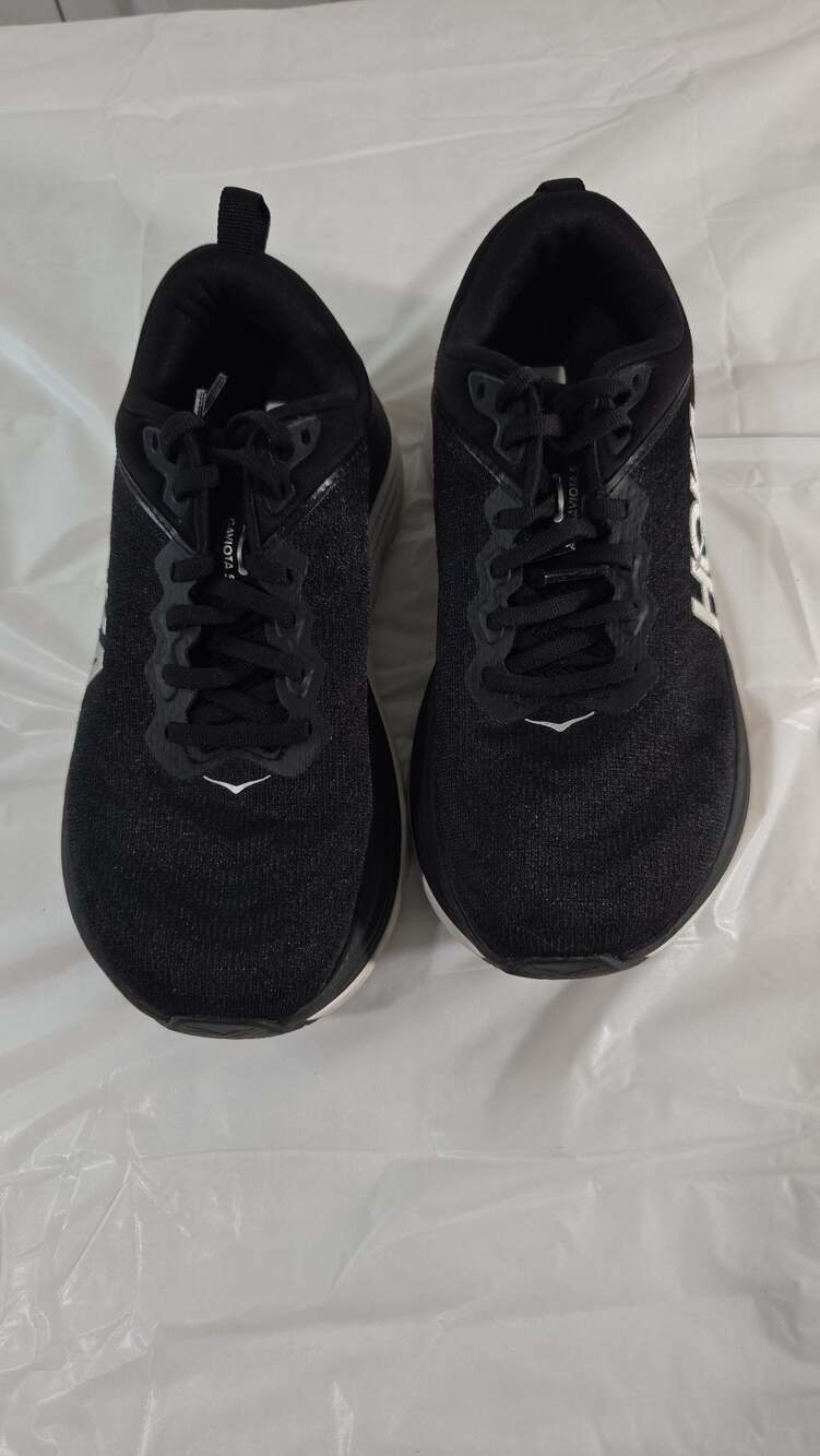HOKA Women's Gaviota 5 Stability Running Shoes Black/White